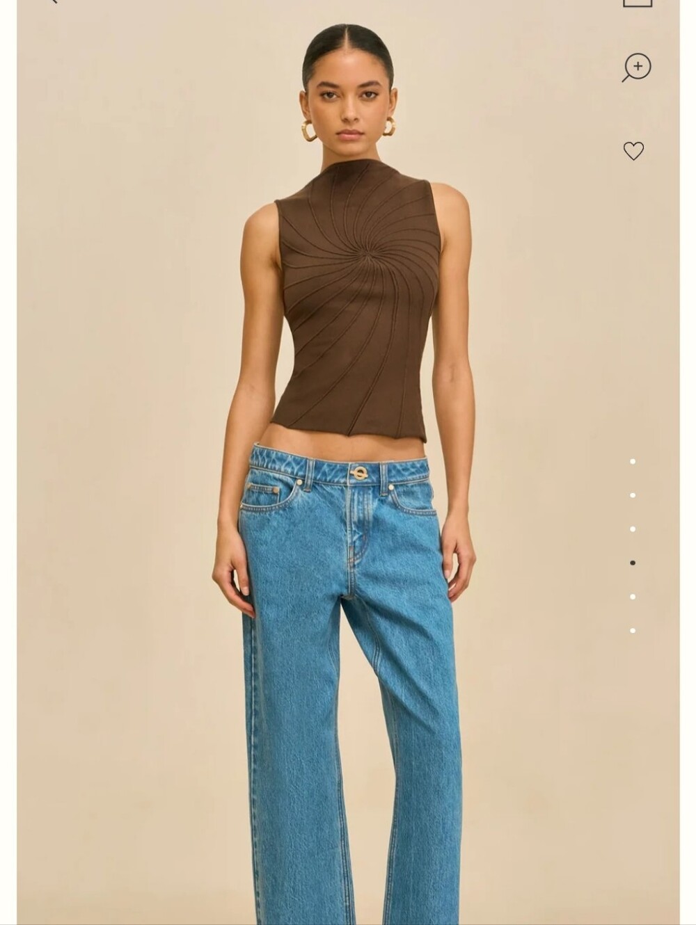 Cult Gaia Micah Knit Top